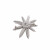 亚历山大（ALEXANDRE DE PARIS）芒雪系列胸针饰品NBJX-50508-BR P白色