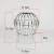 定制锈钢天台地漏过滤110pvc排水管50阳台楼顶天沟树叶304防 304侧排罩25.5*12*12厘米