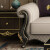 梦美斯宣 沙发 美式轻奢实木牛皮沙发欧式新古典奢华客厅法式沙发B8902 双扶手单人位