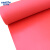 金诗洛 PVC光面地毯 无尘车间仓库办公室防水防滑塑胶耐磨地板垫 2.0m宽*1m红色 JM0026