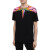 马塞洛布隆（MARCELO BURLON）男女通用棉质彩色翅膀图案短袖T恤衫 CMAA018 黑色 XXS