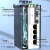 海奈 POE工业级光纤收发器千兆单模单纤SC接口2光4电导轨式光电转换器以太网交换机20KMB端 HN-M-6224SP-SC-B