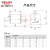 德力西RT0-400A熔断体500A600A熔断器刀型触头熔断器200A熔芯 RT0200体200A