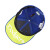 MLB儿童帽子男童女童棒球帽 韩版鸭舌帽遮阳帽四季款 72CP85931 07U蓝色绿标LA F3(53CM-55CM)