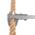 稳斯坦 WST111 麻绳 捆绑绳 打包绳 手工编织绳子 22mm*50m