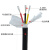郑联 聚氨酯拖链电缆线TRVV PUR-TRVV2芯0.75平方100米