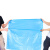 庄太太【120*140cm黑色50只】彩色加厚大号塑料袋绿蓝红黑色分类平口垃圾袋