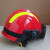 抢险救援头盔 消防头盔 统型ABS 应急救援帽 防砸耐冲击 防火地震 红色头盔+灯架+手电+护目镜