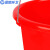 蓝鲸环卫  21L无盖款 塑料手提水桶红色大小水桶带盖子耐摔 LJHW-9081