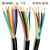 护套线RVV4X0.5 0.75 1.0 1.5 2.5平方四芯信号线电源线 4*2.5一卷200米