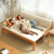 珍舍（ZHENSHE）罗汉床新中式实木推拉床小户型客厅日式简约北欧沙发床折叠两用 升级款2.0米【送炕几+6件套】 2米以上