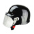 浙安（zhean) 德式头盔(带面罩) 头盔法式防护帽钢丝网带面罩安保防护巡逻头盔GNG-1048