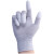 无尘透气防护碳纤维涂指手套耐磨防滑工作手套劳保涂胶手套 5双/包碳纤维涂指 M