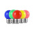 星期十 彩色灯泡led灯螺口小球泡 E27LED黄色球泡0.5W定制