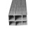 德岐 黑方管 焊接薄厚壁直角方通 矩管 一米价 1米/根 400*400 11.75mm 