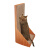 Necosekai猫咪世界GARIGARI立式瓦楞纸猫抓板磨爪器靠墙沙发锻炼可抓可躺70cm高需组装 黄色木纹