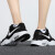 耐克（NIKE）女鞋 2024春季新款V2K Run运动鞋透气复古轻便老爹鞋跑步鞋 CJ1671-003/黑色白勾 38