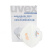 UVEX 8733210 防尘口罩 防雾霾带呼吸阀劳保口罩 silv-Airc FFP2头带式劳保口罩 15只/盒