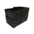 超厚防静电周转箱塑料胶零件盒电子元件盒黑色收纳箱物料养龟胶框 超厚A3#（350*265*130）可配盖