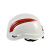 代尔塔安全帽ABS透气骑行运动头盔防砸102202白色1顶