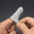 雕刻不易割伤防尘防污防刺劳保手套五级防切割防割防切耐磨手指套 灰色（20只）