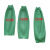 适用乳胶防水袖套套袖厨房清洁水产耐油耐酸碱加长护袖防水袖套 绿色乳胶套袖45厘米