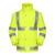 先锋连 安全反光分体式执勤透气雨衣雨裤套装 户外执勤骑行成人反光雨衣套装 荧光黄 L170