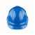 锐麻德式防暴头盔保安头盔安保器材勤务盔面罩防护用品电动车安全帽 德式ABS蓝色 德式 