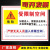 有限空间作业安全告知牌密闭空间受限空间告示牌 安全警示标识牌 受限制空间2 30x40cm