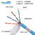 沃莱得（Vanland）电缆 ETHERNET CABLE-300/300V-4*2*26AWG 柔性CTA7工业网线 符合欧盟CE 1米 蓝色