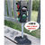 菲迪雅红绿灯信号灯收费站玩具 大号儿童发声亮灯语音交通模型标指示牌 套餐D(5灯组合)