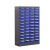 斯奈斯 零件柜抽屉式电子元器件零件盒螺丝分类存储柜物料收纳柜 48抽蓝色无门标准款