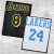 图扑23赛季湖人队篮球服套装24号球衣男女运动背心定制 科比24号黑曼巴套装 S