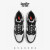 耐克（Nike） Dunk High 黑白熊猫 黑标 复古高帮板鞋 DD1399-105 42.5