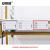 安赛瑞 货架磁性标识牌 仓库磁性标签物料标示卡套40×70mm全磁 红色 10个装 2E00142