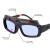 斯铂格 电焊防强光防打眼护目镜 一体眼镜+绑带镜盒+10保护