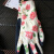 日本园艺手套玫瑰仙人掌月季防刺防水防扎耐磨园林劳作种花护手 玫瑰粉 S
