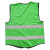 海华 反光背心 可印字反光衣马甲反光带建筑工地施工环卫外套年检 绿色