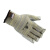 代尔塔/DELTAPLUS2020125级掌面牛皮防割手套耐油防250℃高温覆皮机械手套黄灰色9码1副装