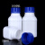 兰诗（LAUTEE）WS169 实验室塑料方瓶HDPE蓝盖大口密封固体粉末试剂瓶 1000ml 