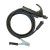 沪工 电焊机配件使用 焊把线 国标电缆线接地钳龙头线套装 16平方 (16平方)2米接地线+5米焊把线