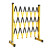 伸缩围栏可移动式电力施工和安全绝缘幼儿园隔离警示防护栏杆 常规黄黑1.2*2.5