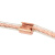 BOWERY C型线夹CCT-44平方紫铜分线器电缆分支连接器铜线卡铜绞线中间连接头 1个