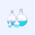 希万辉 实验室耐高温球形烧瓶耐高温加厚单口平底试剂瓶 50ml/19