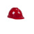 菱盾（LINGDUN）78型安全帽 ABS塑料V型透气孔头盔安全帽 红色