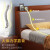 简翔（JIANXIANG）床实木双人床高箱储物床现代简约主卧婚床卧室家具板式床 浅胡桃色+5厘米3E硬棕垫 1.2*2米【实木板】