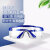 谋福CNMF8577  【科学研究院认证】护目镜透明实验室骑行工地防护眼镜( 蓝边 经典款）