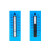 希万辉 实验室温度测试纸温度贴纸热敏感温纸温度标签条 8格A,37-65℃