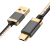 夏弦 USB数据线 充电线 连接线 安卓电源线 安卓Micro USB2.0接口适用于 2a/3a快充-牛仔黑-1米 vivo Xplay6 Xplay5s/5a/5