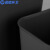 蓝鲸环卫 8L黑色方形 垃圾桶定制logo酒店专用10升塑料阻燃8升方形纸篓LJHW912